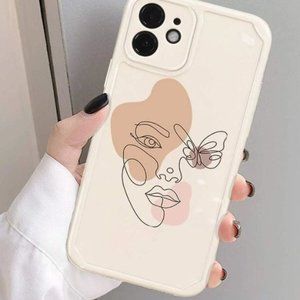 Iphone Abstract Face Print iPhone Case for Iphone 12